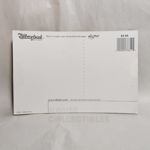 Disney Parks Fantasia Lenticular Postcard Sorcerer Mickey Magician Disneyland - Picture 2 of 9